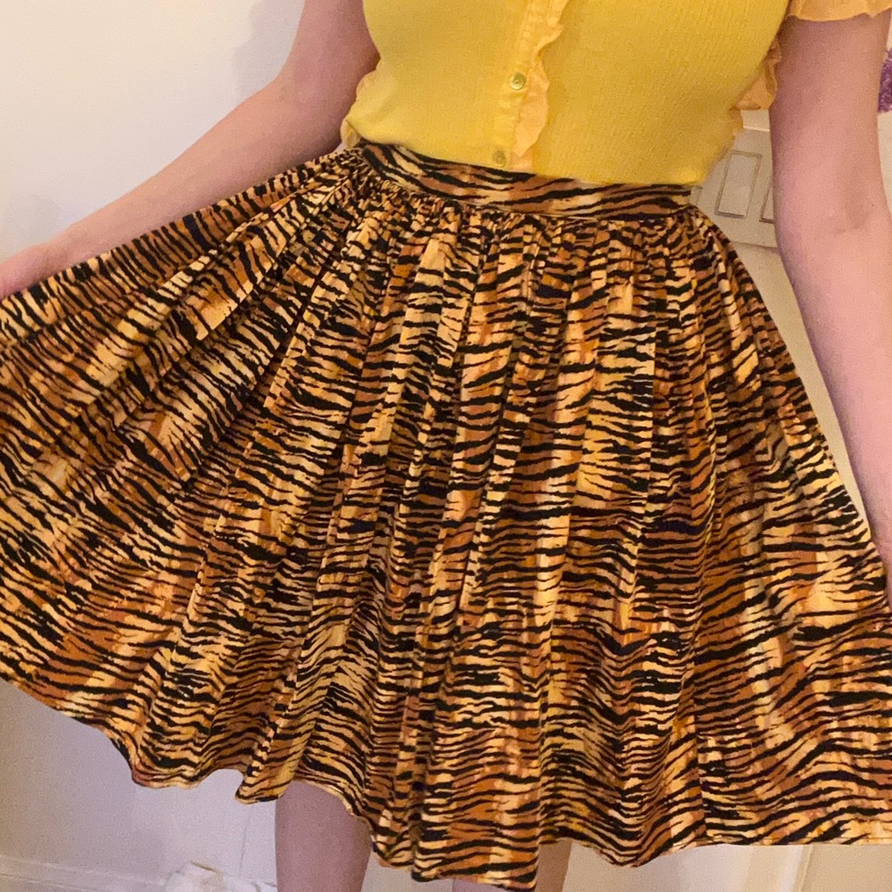 Vixen by Michelle Pitt Tiger Print Skirt
